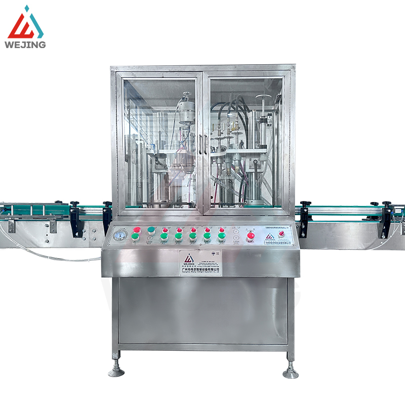 Aerosol-Gas-Filling-Machine Аерозоль-газополатська машина