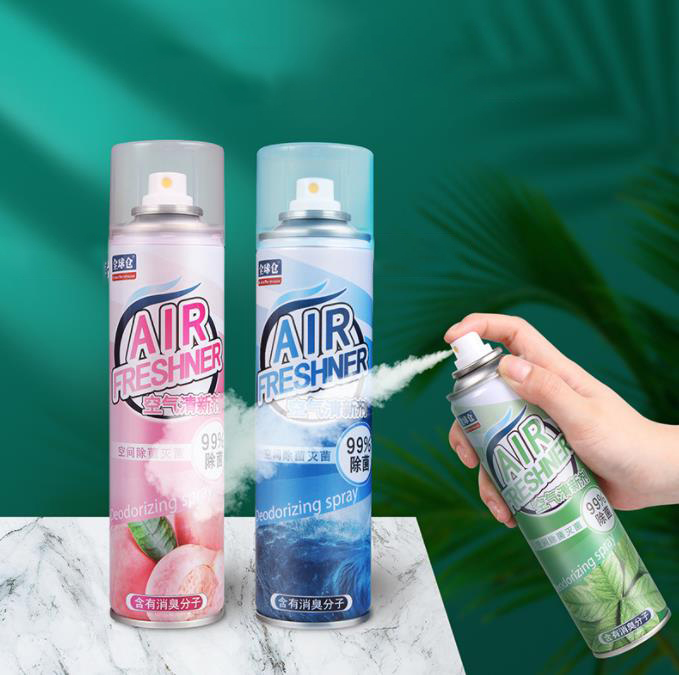 Освіжувач повітря виготовляється з лінії розливу аерозолів