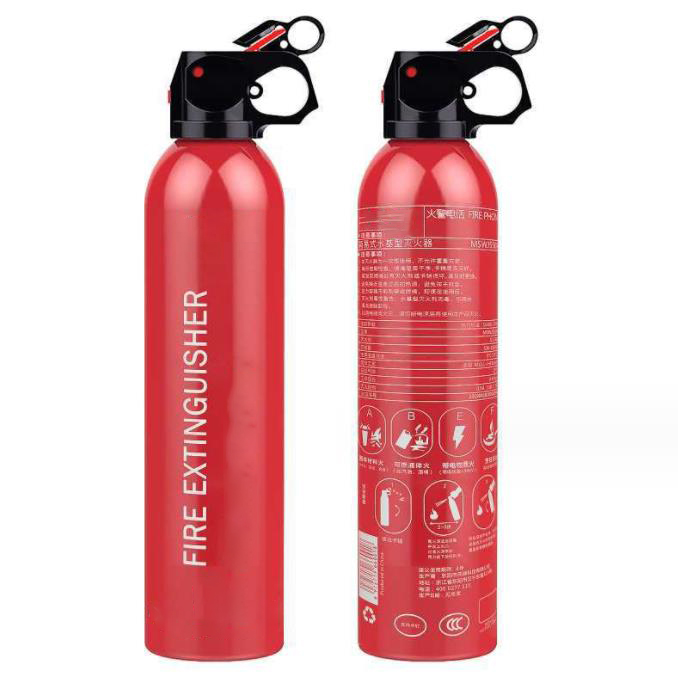 Вогнегасник виготовлений з напівавтоматичної фасувальної машини