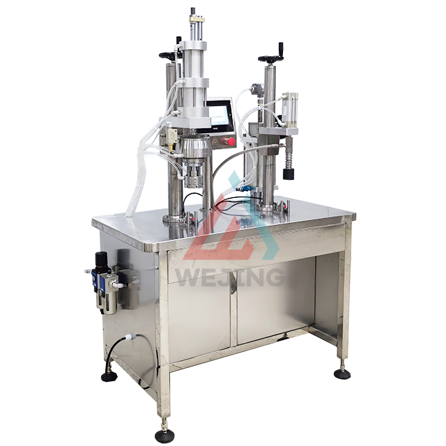 Напівавтоматичний наповнювач аерозольних балонів