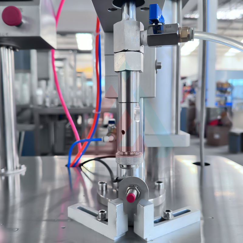 WJERZ-150 Малий BOV аерозольний балончик для наповнення зовнішньої гофрованої машини 