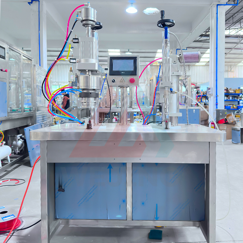 WJERZ-150 Малий BOV аерозольний балончик для наповнення зовнішньої гофрованої машини 