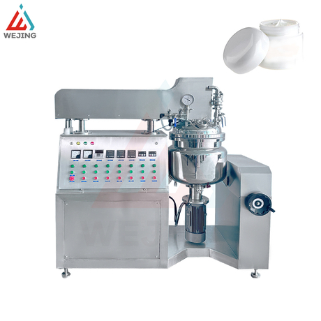 50 л підйомного типу однорідний емульгатор для фармацевтичного косметичного малого пакетного продукту