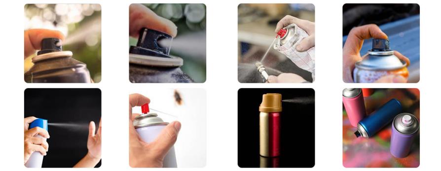 Розпилюйте аерозольні фарби
