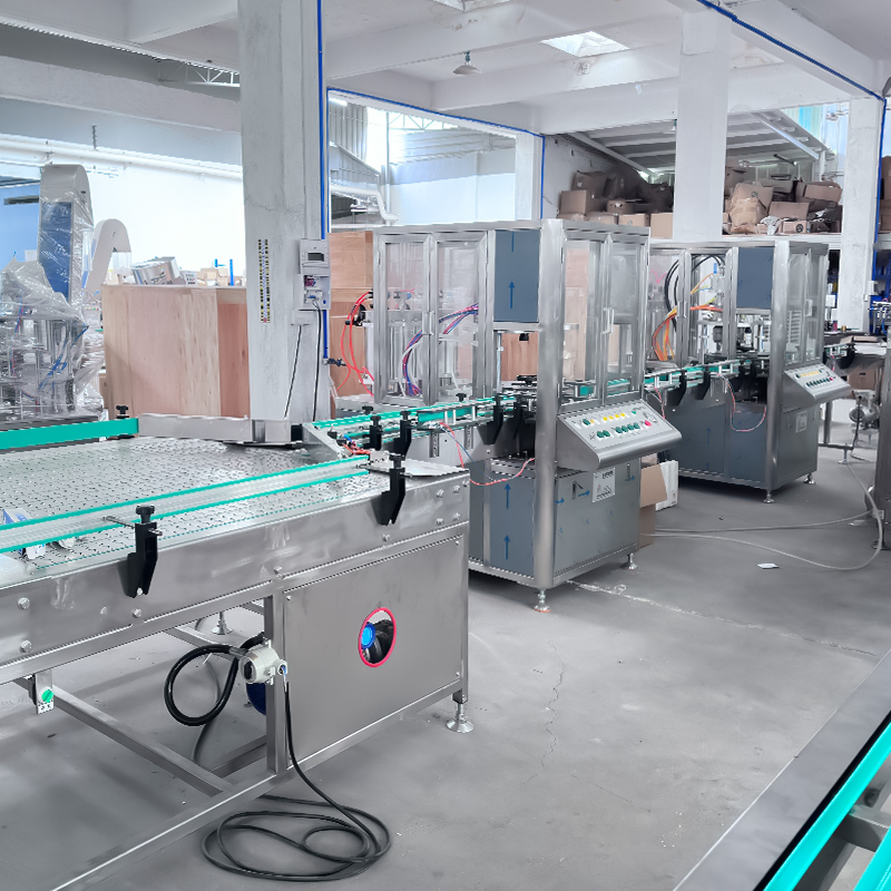 Лінія автоматичної машини для наповнення аерозолю базового типу 