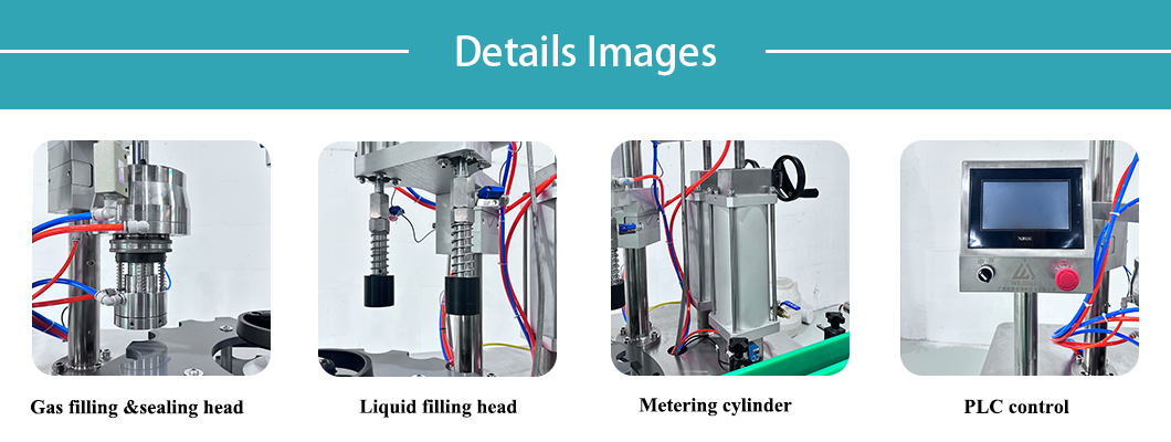 сумка на машині аерозольної начинки клапана
